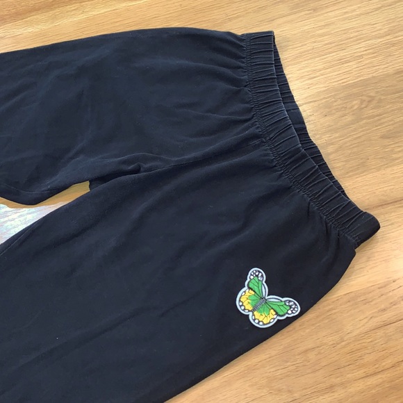 ROOTS~Wide Leg Medium Rise Crop Clam Digger Pants - Picture 6 of 11